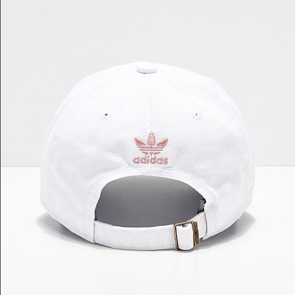 Adidas originals pink white baseball hat dad cap - Picture 2 of 6